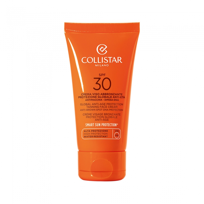 Foto Crema Viso Abbronzante Protezione Globale Anti-età SPF 30